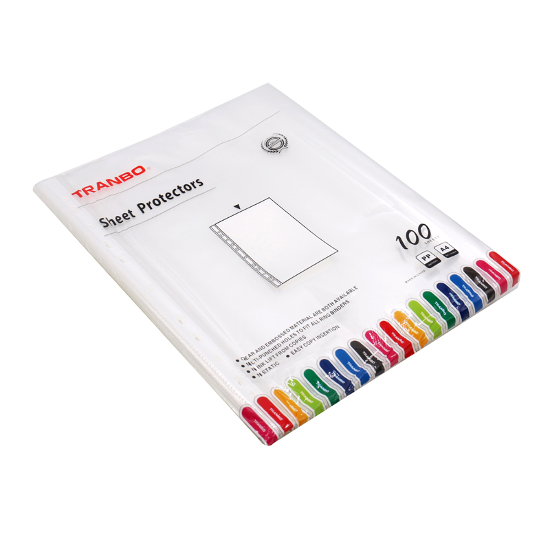 TRANBO Sheet Protector A4 Size document folder thumbnail