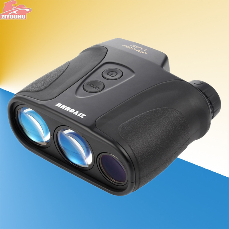 ZIYOUHU 1500m Laser Range Finder High Precision Distance Ranging Angle Height Speed Level Distance Rangefinder free shipping