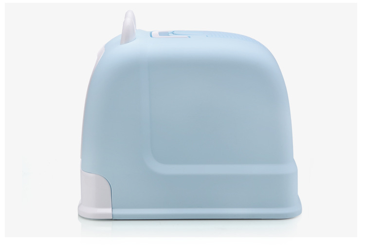 The new type of pet cat litter box is fully enclosed and splash-proof. It is a drawer-style cat toilet and a universal cat litter box for both large and small cats pic 15