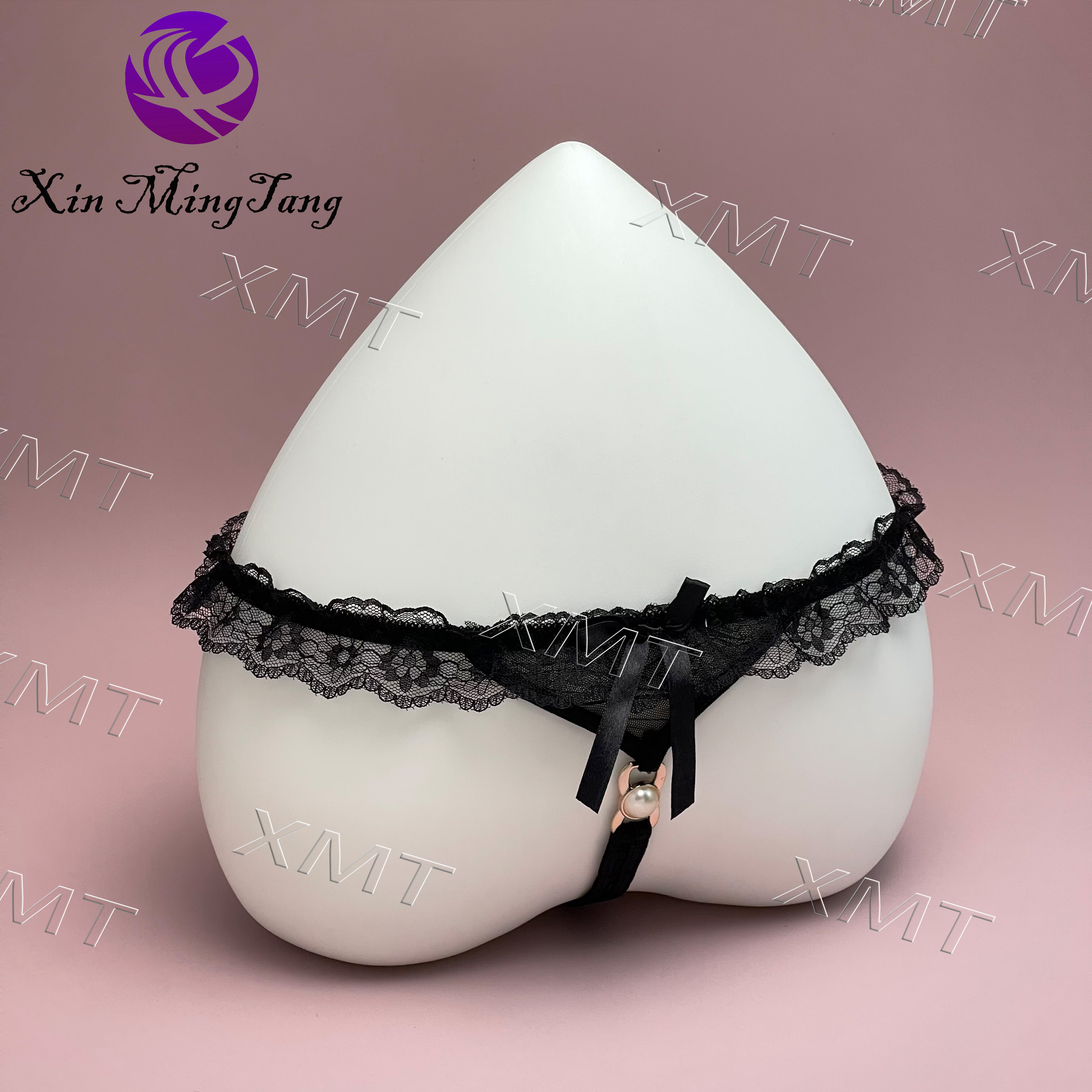 Encaje cordón con hebilla sexy lady tanga sexy bragas pequeño arco Specification image