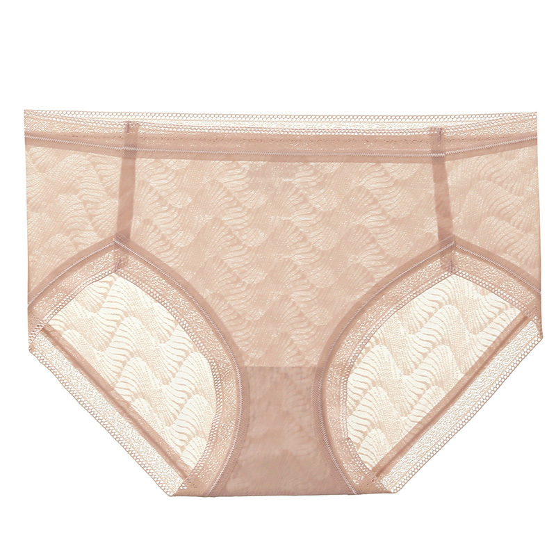 Women's summer thin ice silk breathable and seamless mid-waist girls quick-drying shorts 2021 New style bestseller fashion Item Picture