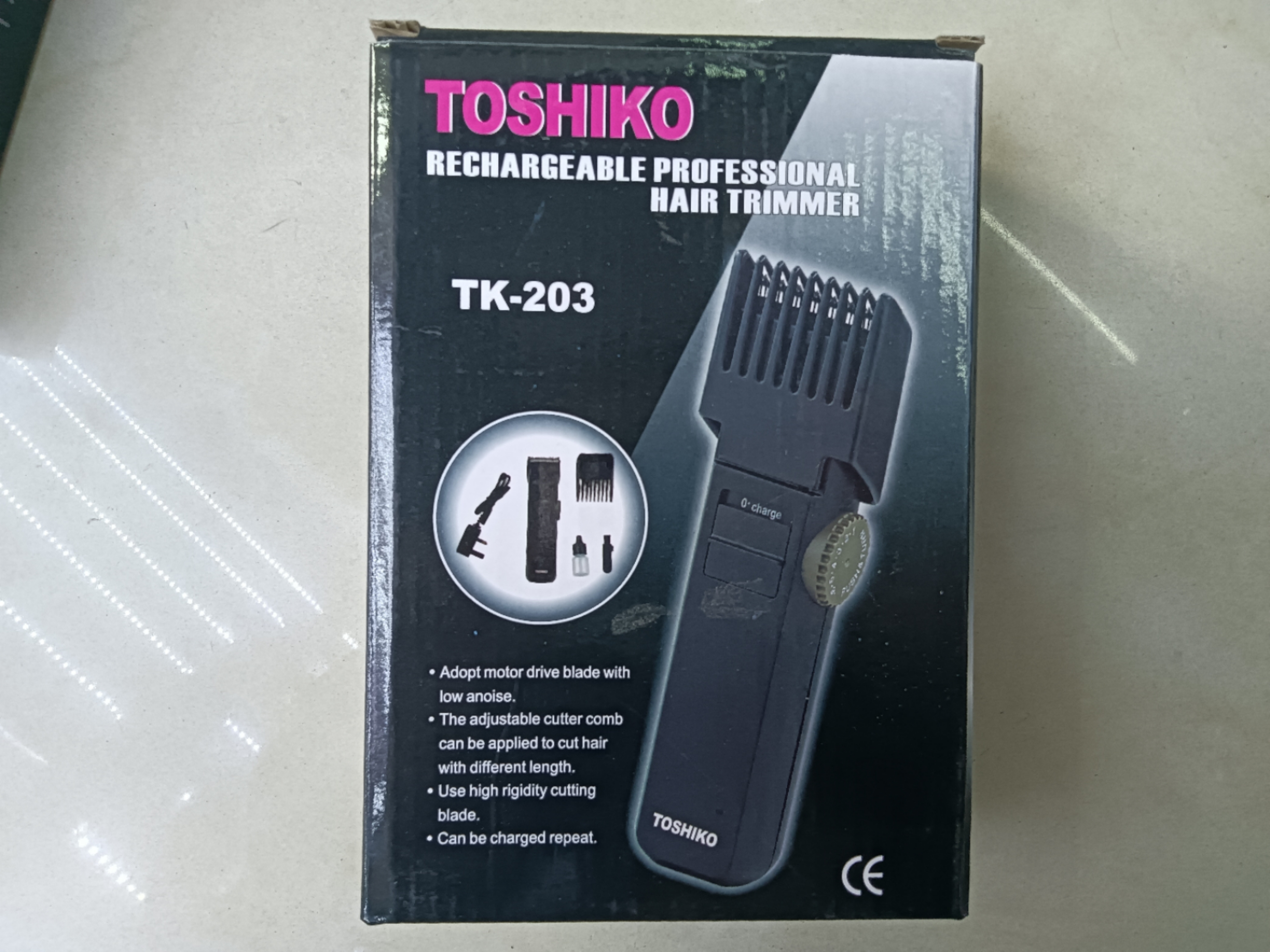 TK-203 hair clipper pic 1