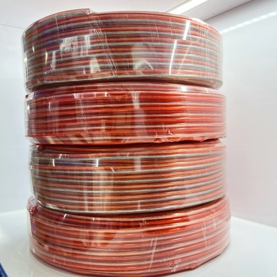 Home Improvement Telecom Transparent Audio Cable 2*1.5Mm²