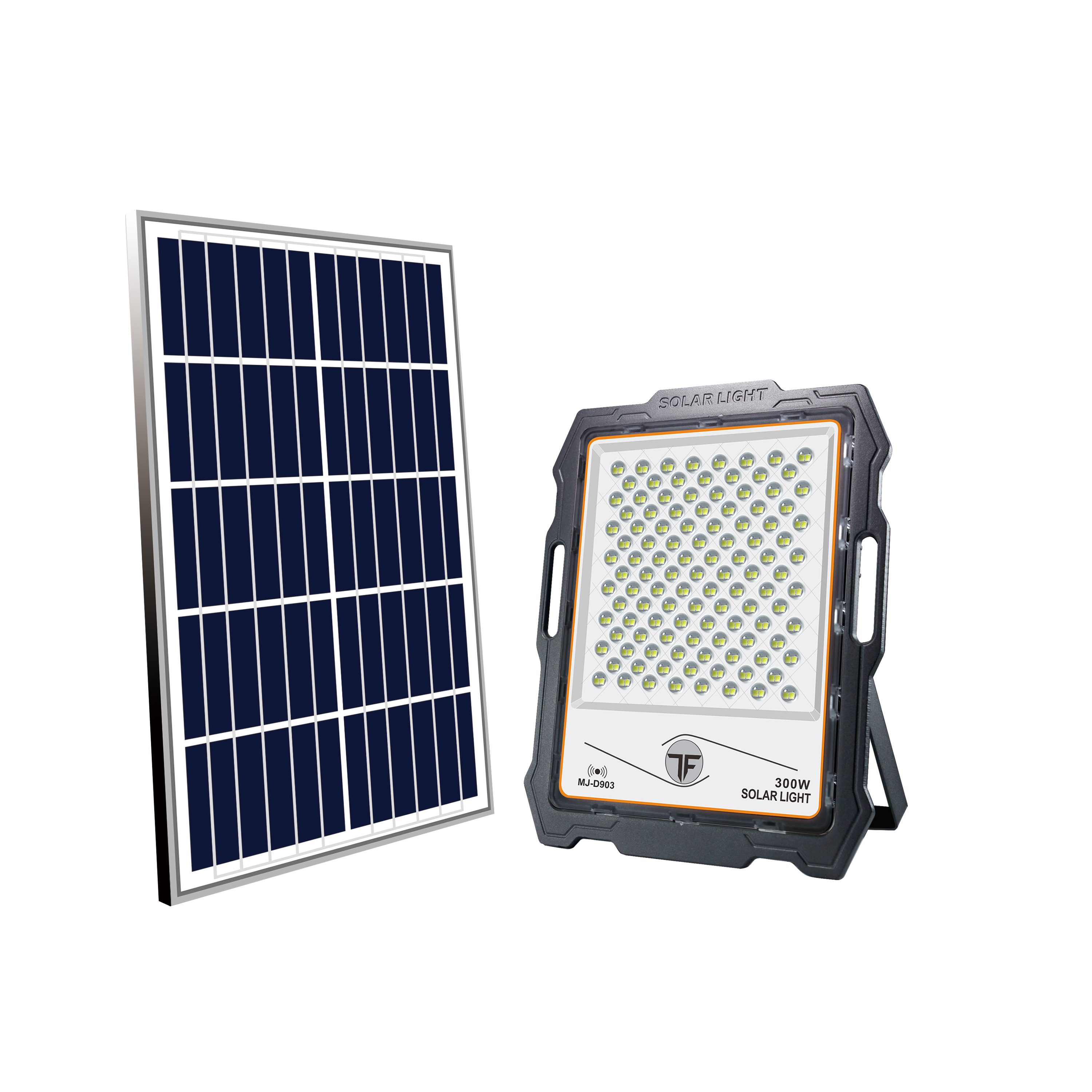 100-600W Waterproof Outdoor Lighting Garden Lighting Playground Lighting Lawn Light Projection Light Projection Light Aluminum Solar Led Light Specification drawing