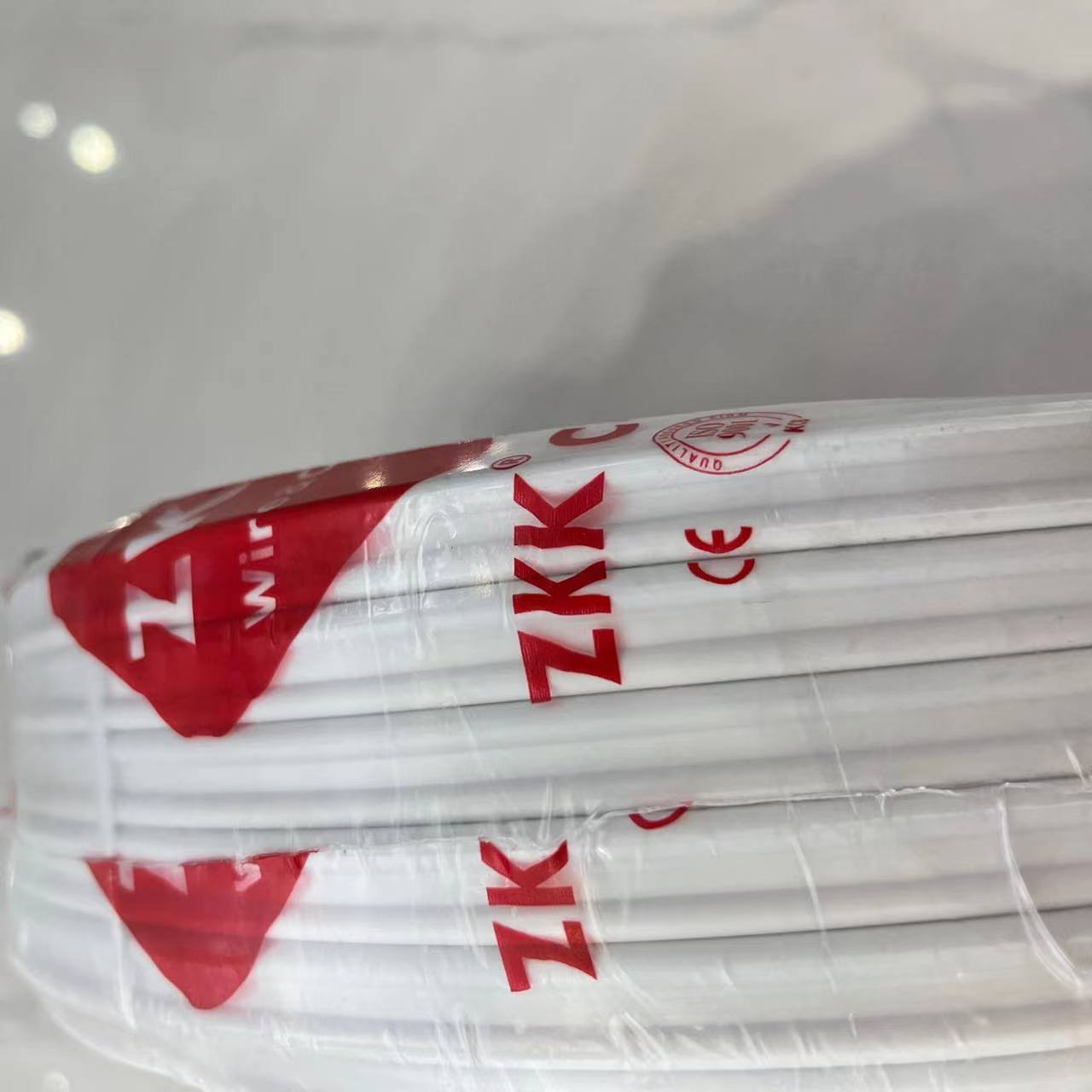 Home Improvement Wire White Widened Sheath Line 2*1.5Mm² details Picture