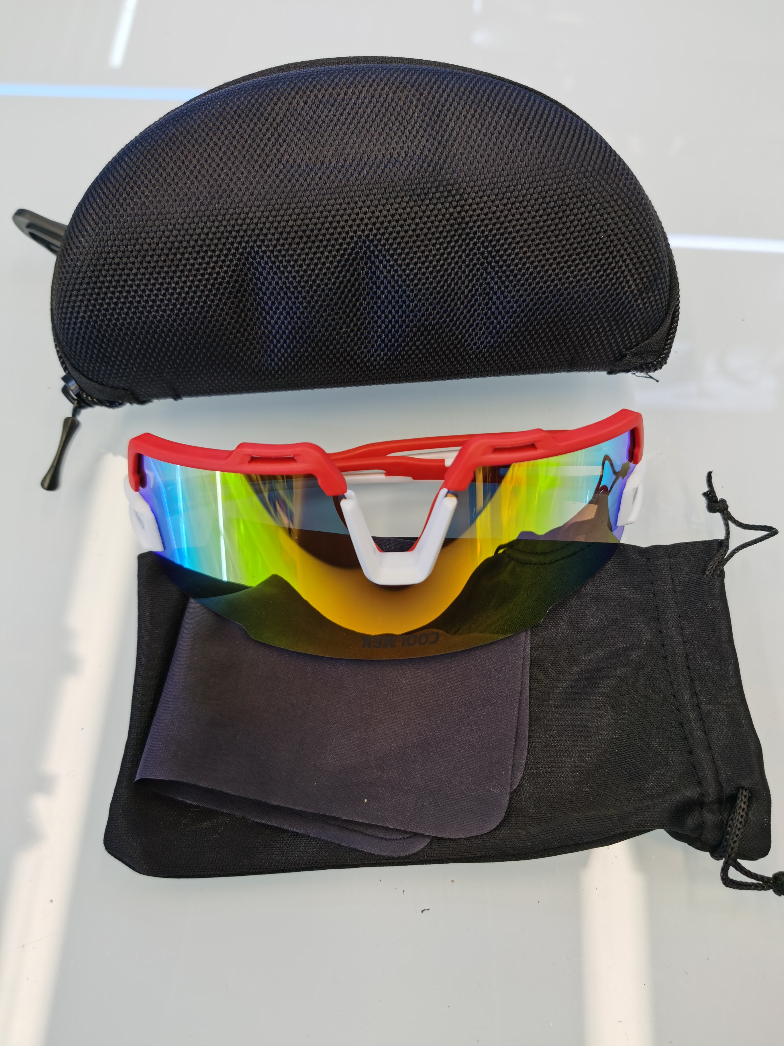 Bicycle electric car motorcycle mask motorcycle helmet mask cross-country goggles windproof sandproof cycling glasses price negotiable details Picture