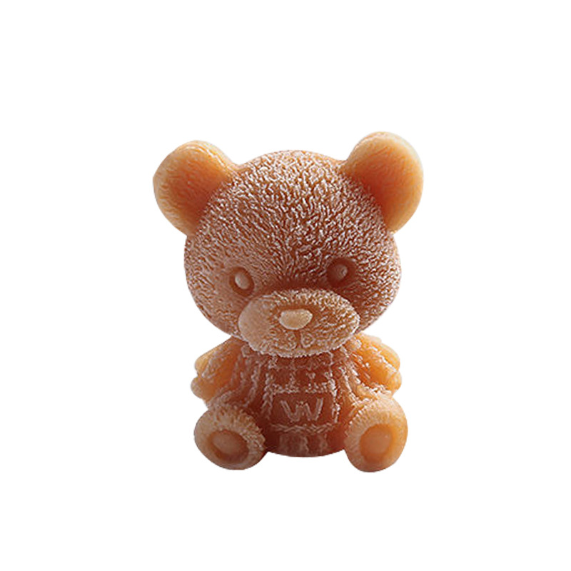 The popular little bear ice cube mold, silicone ice cream, rose ice cube tray mold, cold drink, Douyin hit ice cube tray mold Item Picture