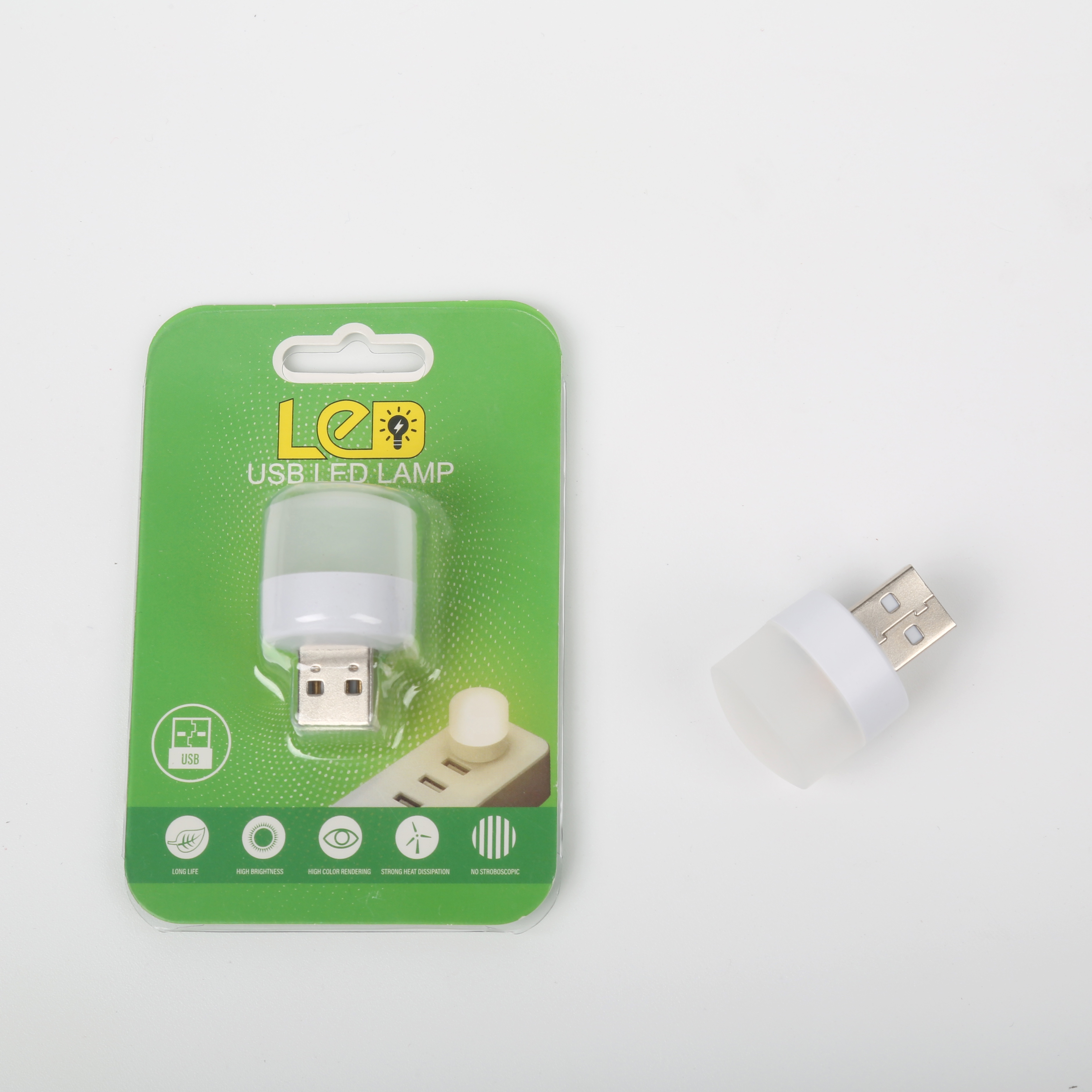 Portable USB night light for portable power interface super bright student eye protection mini LED light creative gift thumbnail