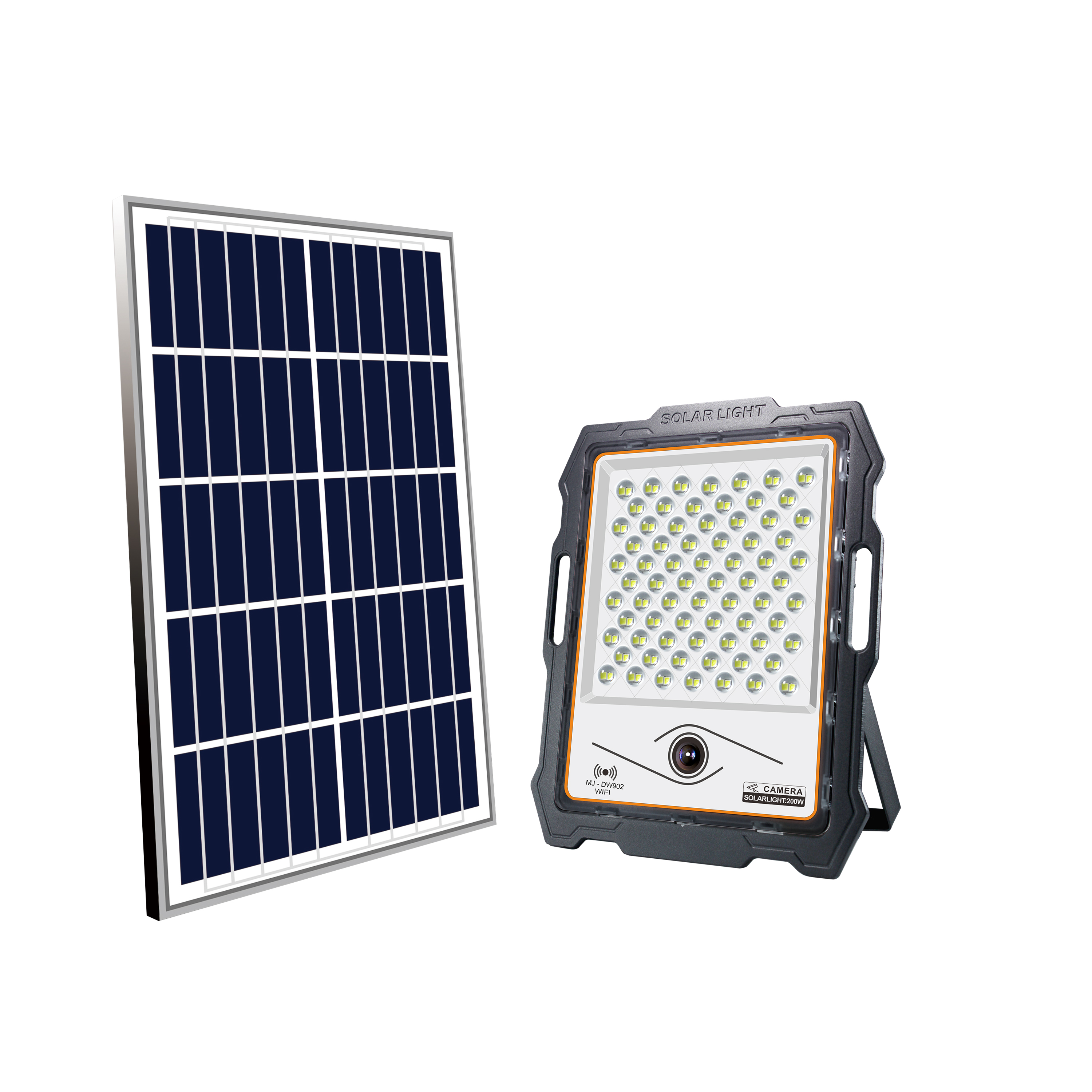 Wireless Wifi Monitoring Outdoor Lighting Courtyard Lighting Playground Lighting Lawn Lights Projection Lights Projection Lights Solar Led Lights details Picture