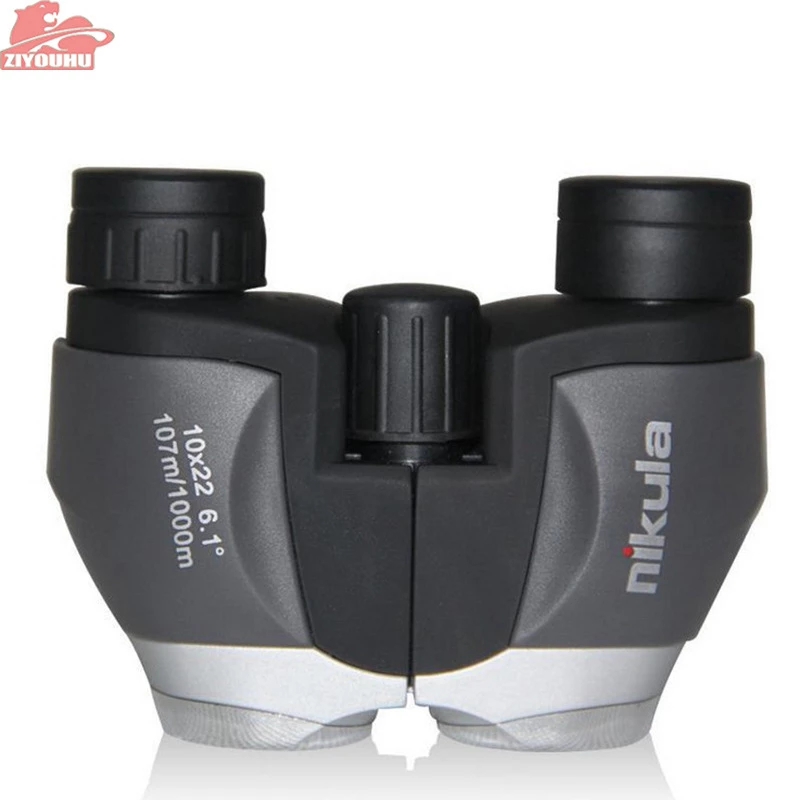 10X22 Tiny Binocular Telescope Portable HD Optical Professional Long Range Mini Telescope for Outdoor Hunting Camping Tourism