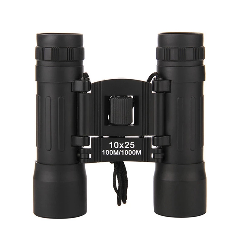 10X25 Mini Professional Binocular Telescope HD Compact Folding Telescope for Bird Watching Outdoor Hunting Tourism Travel
