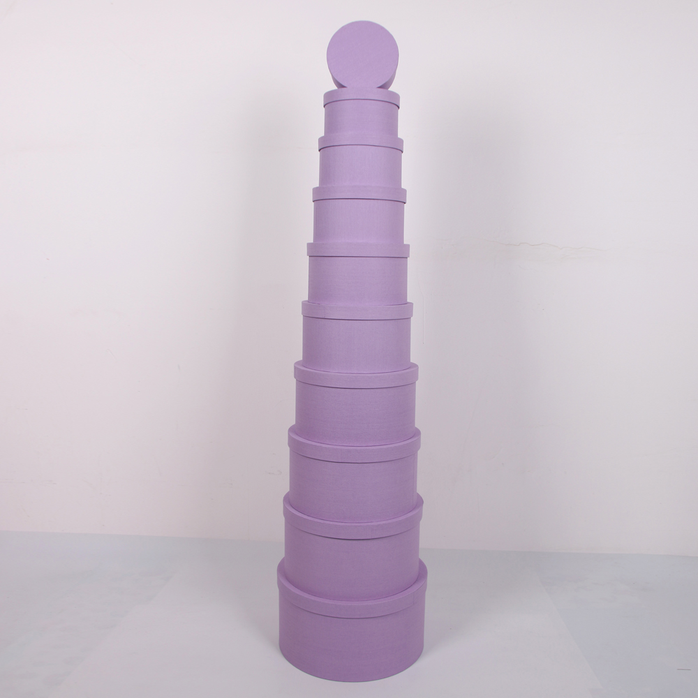 813# Shihao High-Grade Round 10-Piece Gift Box Manufacturers Direct Valentine's Day Gift Box