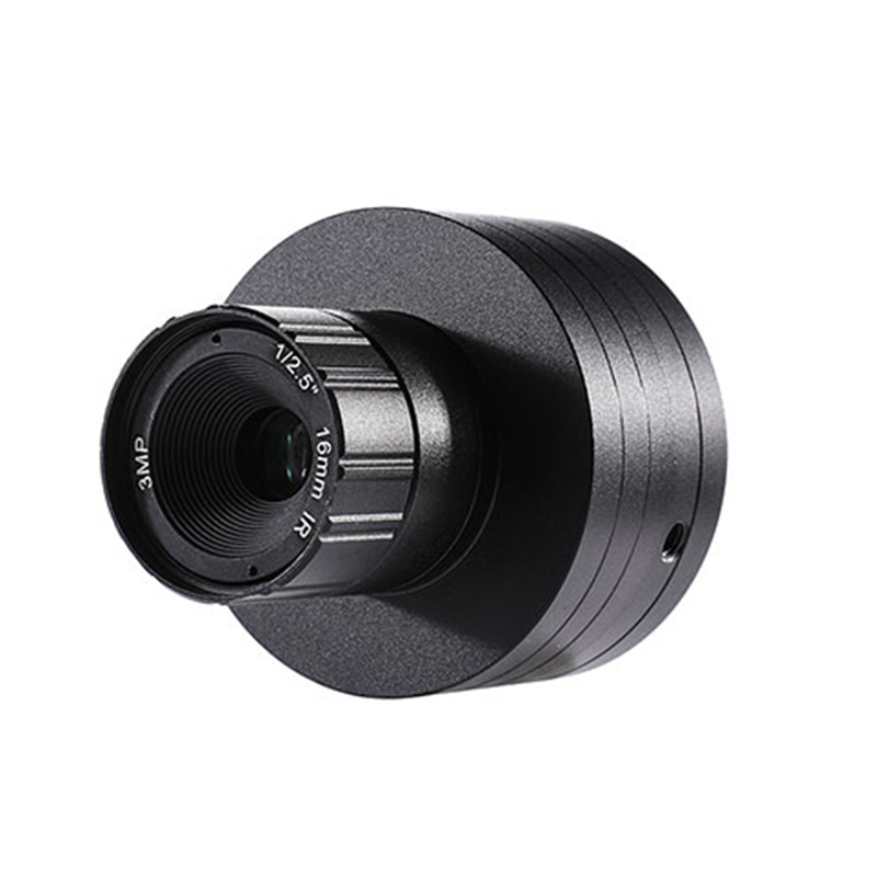 CCD 3MP 1/2.5 " 16mm Low Light Night Vision Camera Lens Black White & Colors Switch for DIY Mount Riflescope Camera Accessories