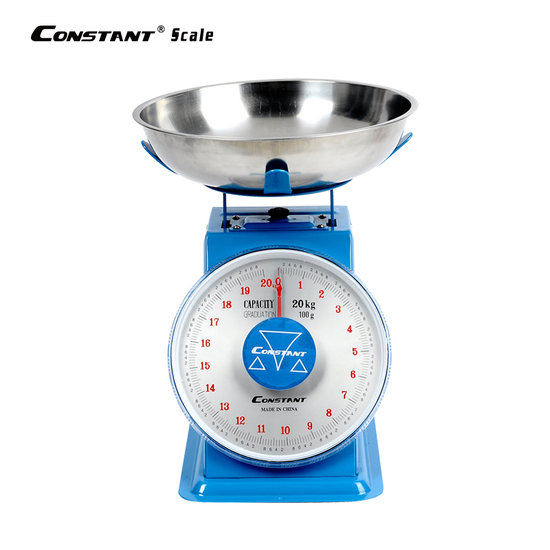 Constant-14192-K20 range 10kg/15kg/20kg 100g LBS accuracy Single or Double scale stainless Iron spring balance weighing commercial scale thumbnail