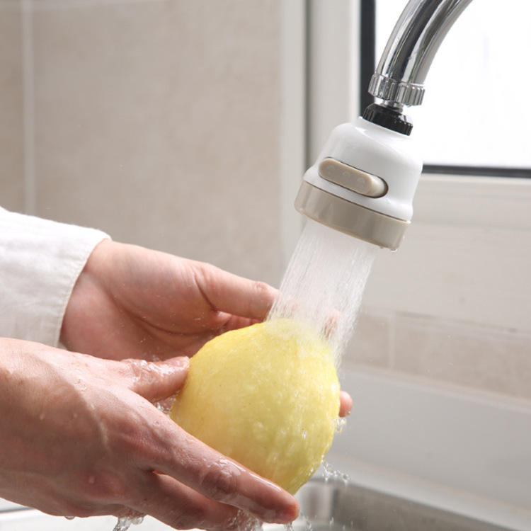 Qing Yue faucet pressurized sprinkler splash-proof head filter tip household tap water kitchen water filter nozzle water saver Specification drawing