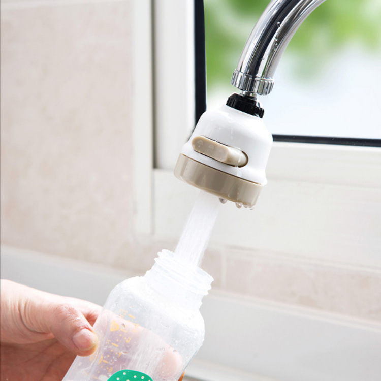 Qing Yue faucet pressurized sprinkler splash-proof head filter tip household tap water kitchen water filter nozzle water saver Application Scenario