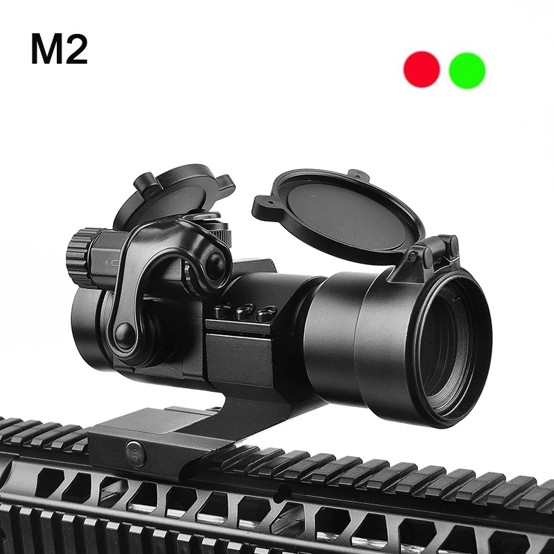 M2 Hunting Riflescope Reflex Red Green Dot Scope Aiming Sight Laser Gun Sighting Telescope 20mm Rail Mounts Thermal Imager