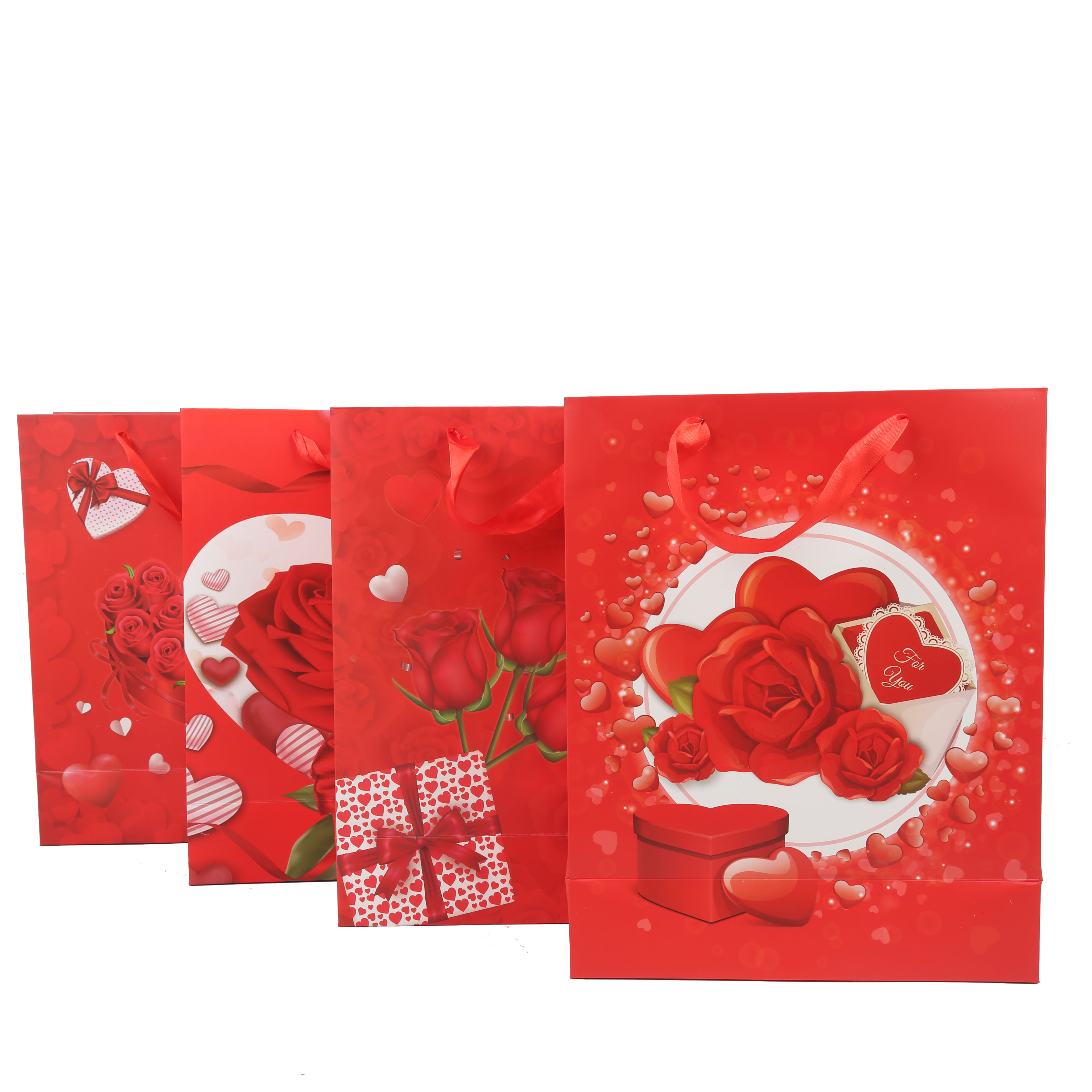 玫瑰礼品袋纸袋详情1