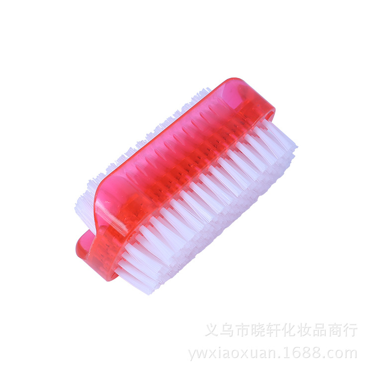 makeup brush Nail products Tools Nail brush Dust brush Double-sided manicure brush Dust cleaning brush thumbnail