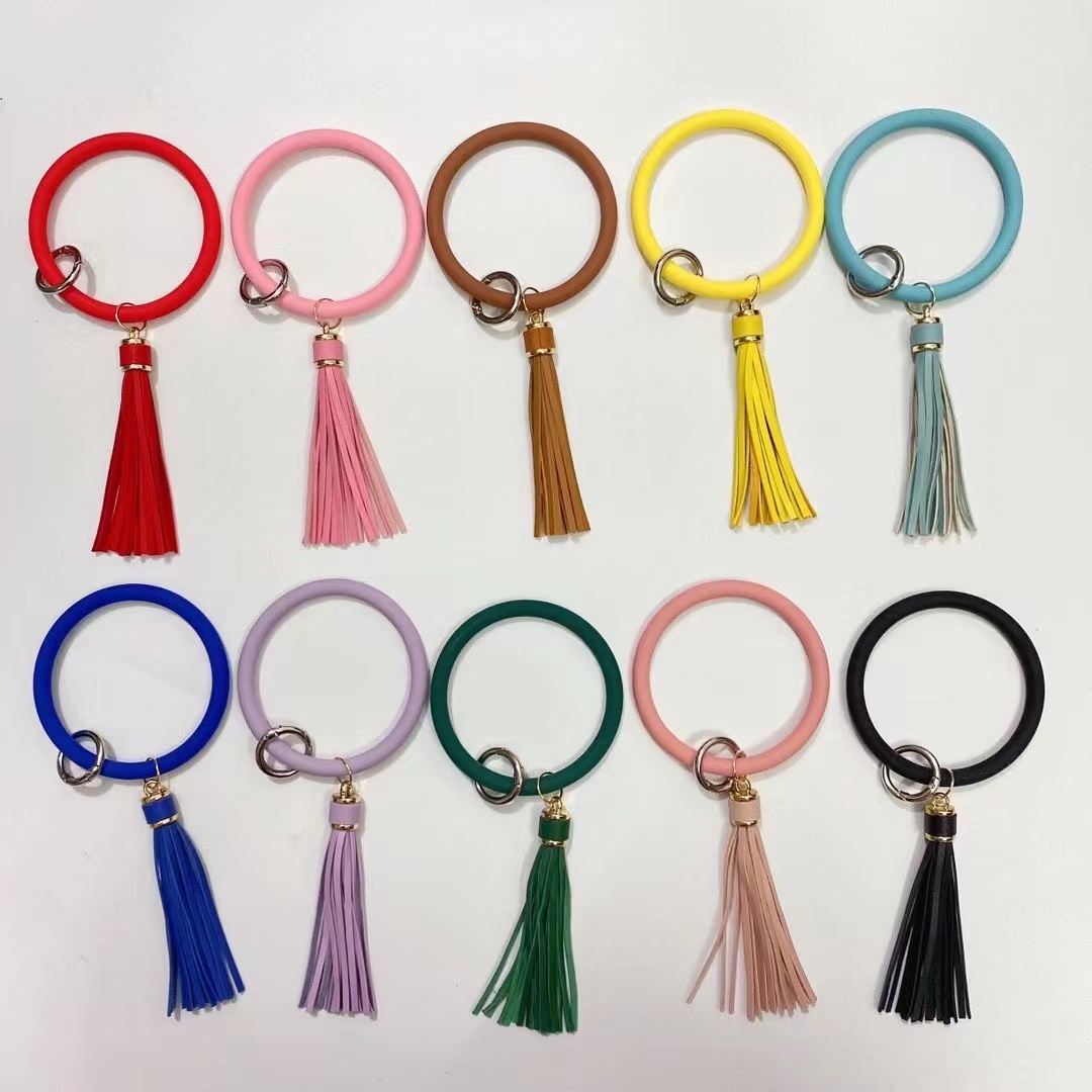 创意桃心外贸新款手机挂绳贴片可调节斜挎硅胶圈吊绳夹片手机挂绳详情1