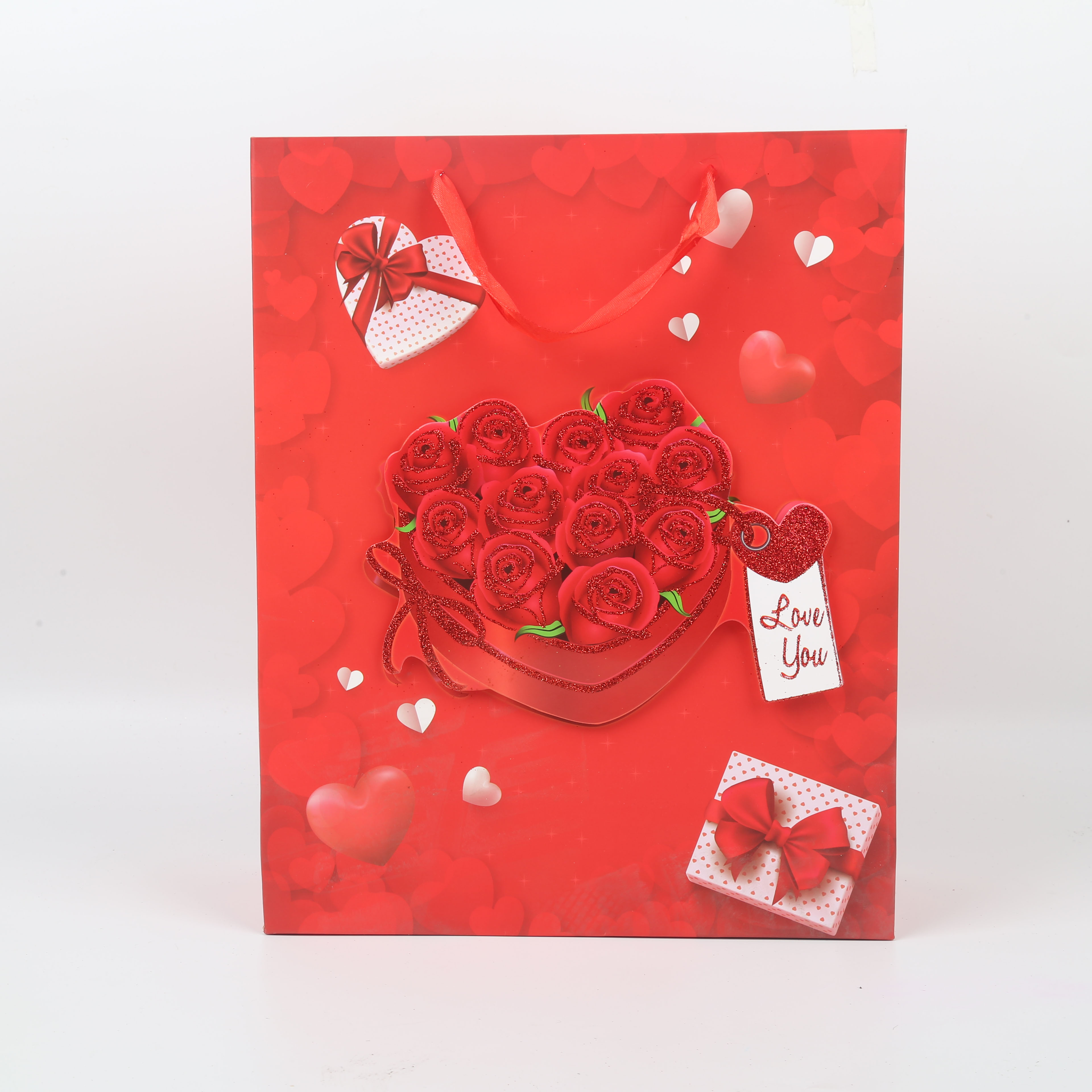 玫瑰礼品袋纸袋详情2