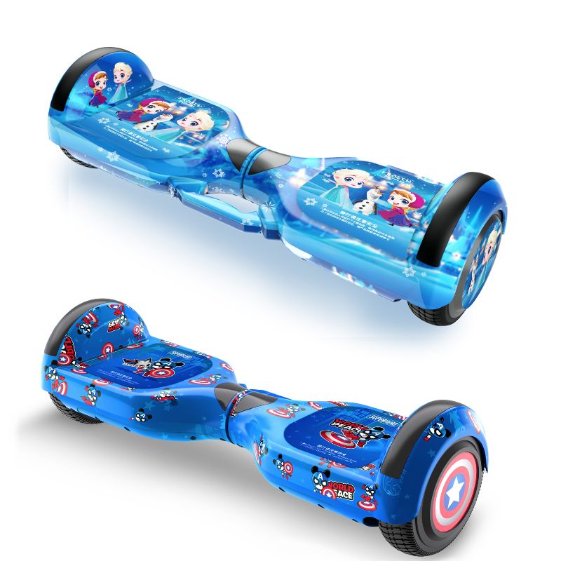 22 buyun new electric cartoon balance car with Bluetooth with light plastic wheel aluminum wheel 36V distance of 15 kilometers bearing 200 jin 6.5 inches to 8 inches youth walking balance car