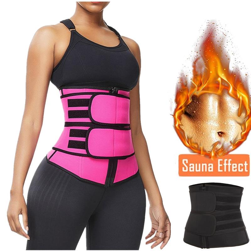 GUOSHUO Yoga Sports Waist Shaper Adjustable Abdominal Belt Girdle Application Scenario