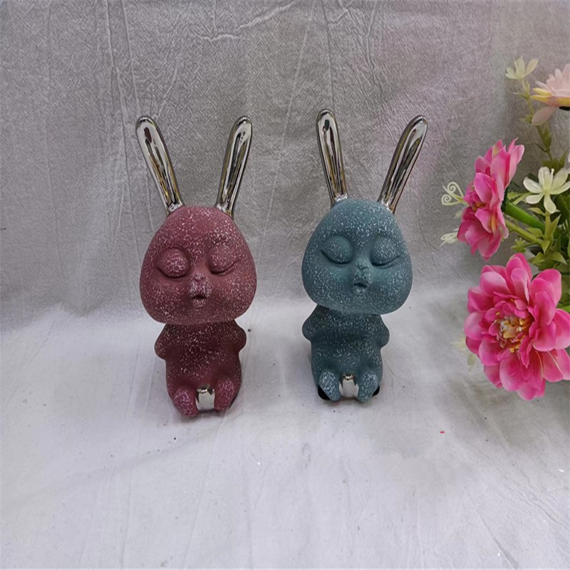 陶瓷工艺品兔子