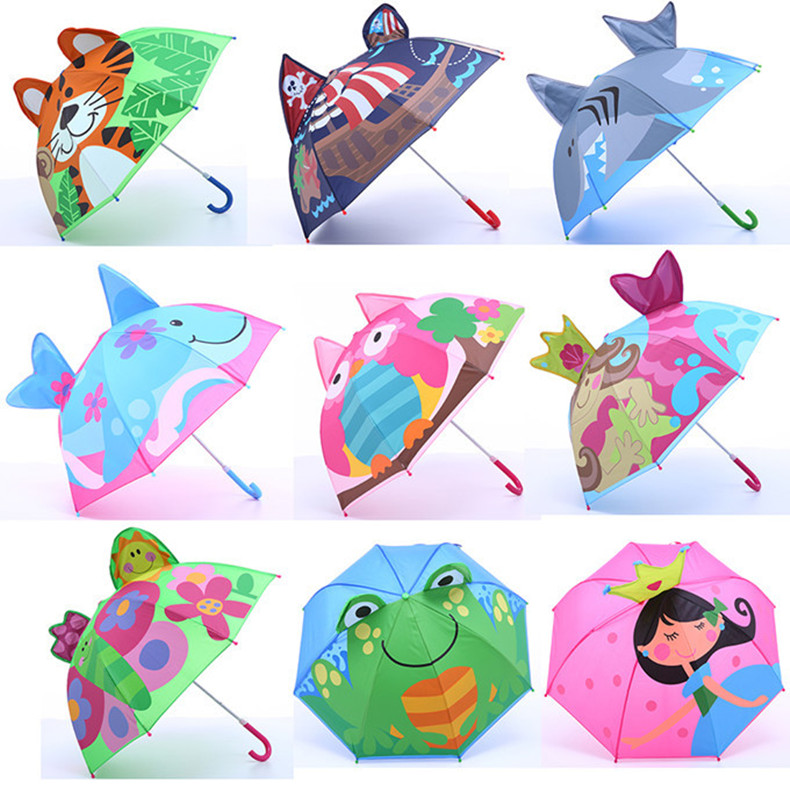 SIRUI 50# 19 inch resin fiber skeleton modeling ears cute children umbrella thumbnail