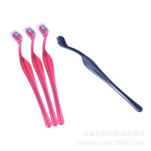 Mini eyebrow shaving knife stainless steel eyebrow shaving tool mesh blade shaving knife beauty tools wholesale eyebrow razor thumbnail