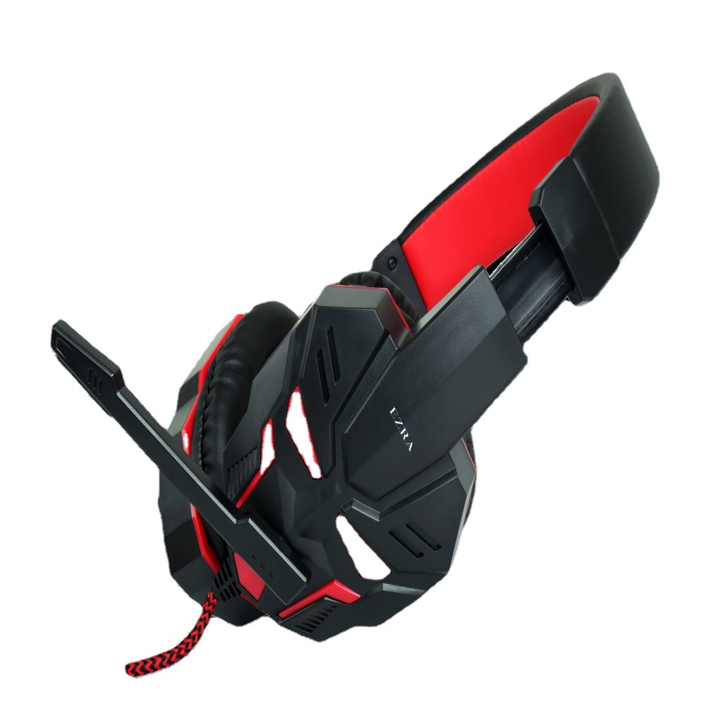 EZRA新款头戴式耳机有线电脑耳机台式笔记本发光电竞游戏耳麦吃鸡耳机详情图5