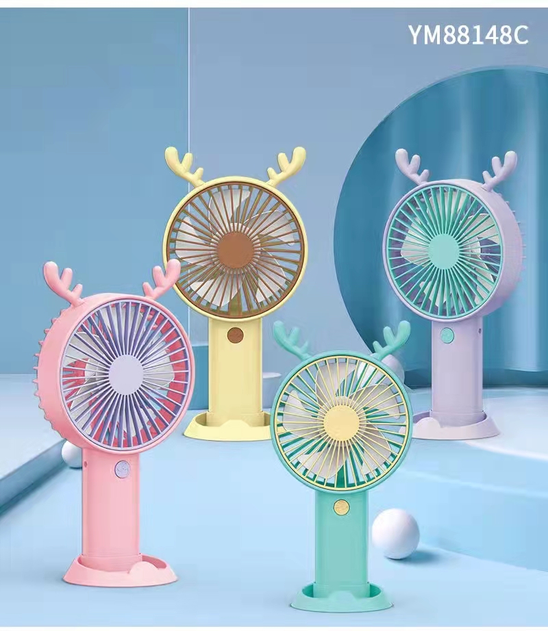 88148 Charging Fan 1 Gear 3 Colors