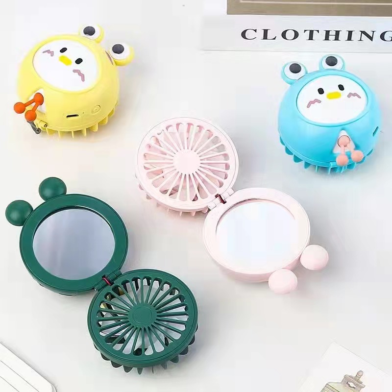 Ld-9059 Frog With Mirror Fan Application Scenario