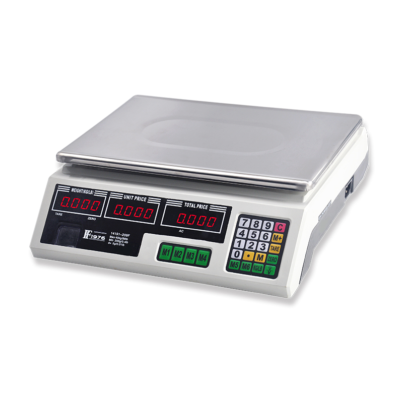 FF1976-209F LED Dual-display 40kg/5g Fruit commercial balance Electronic Price Counting Scale digital weighing scale