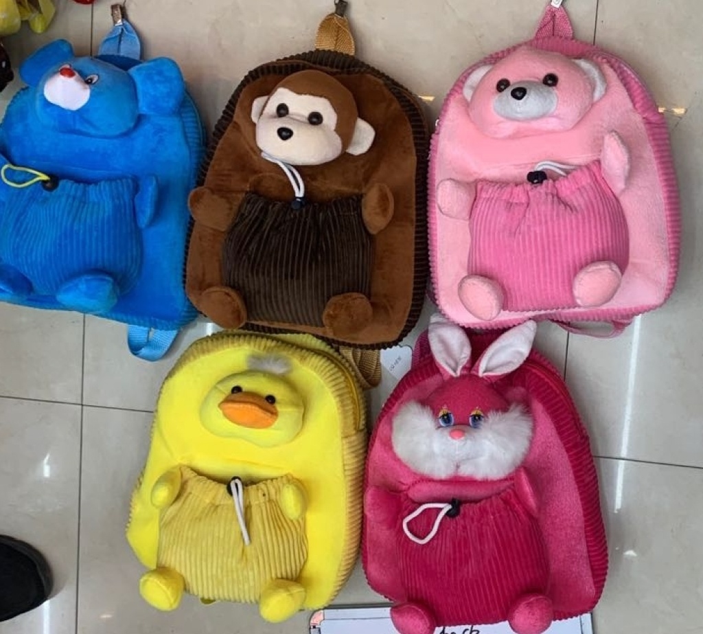Bag; Children's backpack; The student package; Cartoon backpack; Plush toys thumbnail