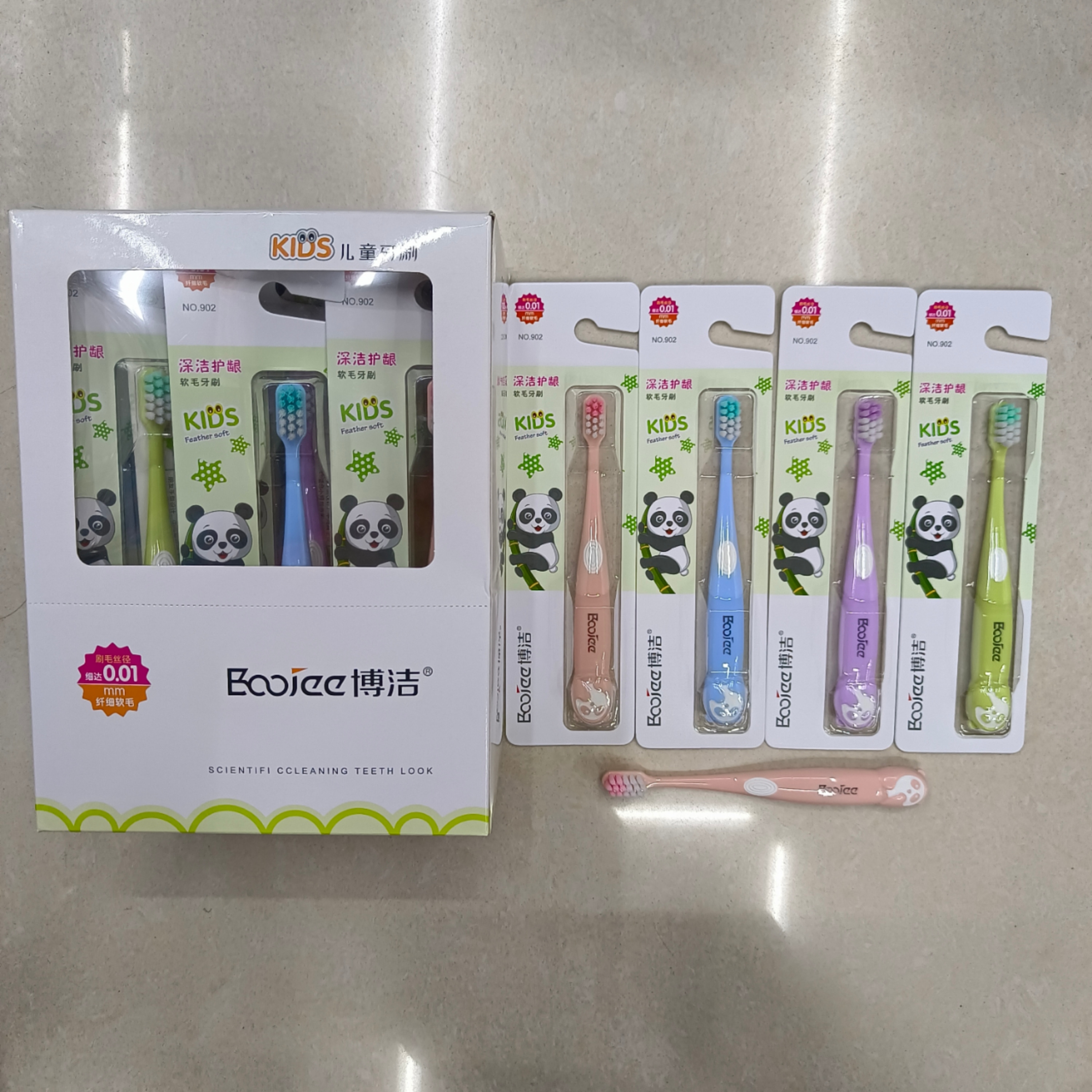 General merchandise toothbrush wholesale Q soft gingiva cartoon soft children's soft bristle toothbrush thumbnail