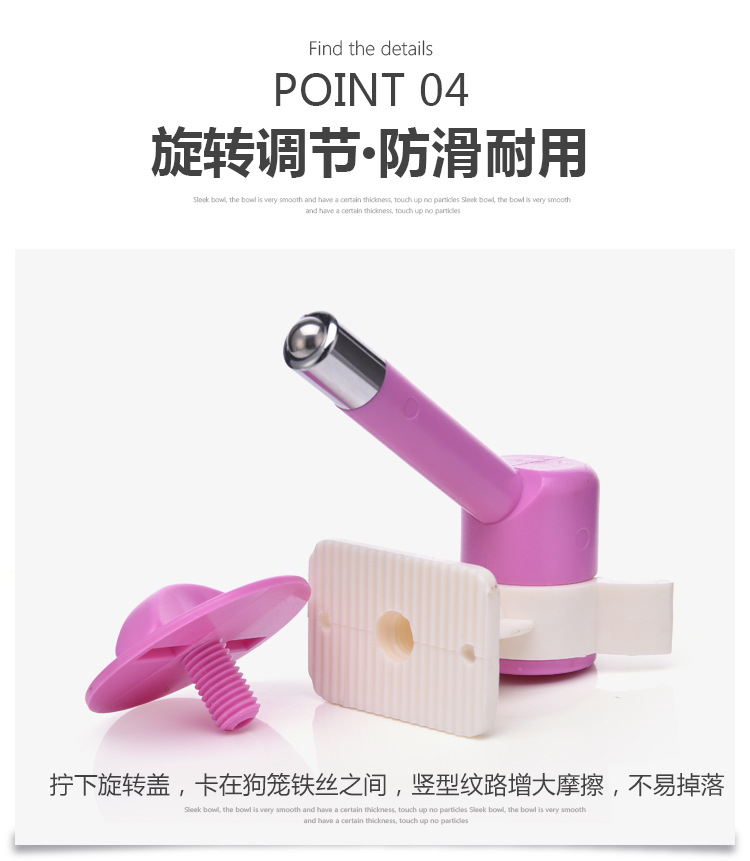 New pet hanging single-outlet water dispenser, automatic water feeder, 500ml large-capacity water dispenser for cats and dogs pic 11