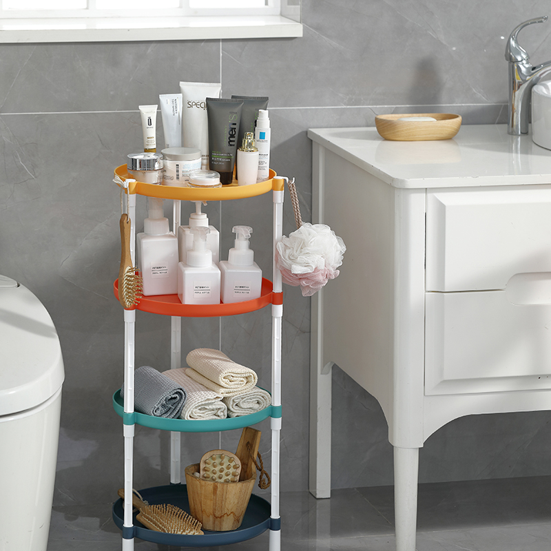 Kitchen shelves, floor-standing multi-layer vegetable baskets, toy and snack storage racks, fruit and vegetable storage racks, kitchenware full figure