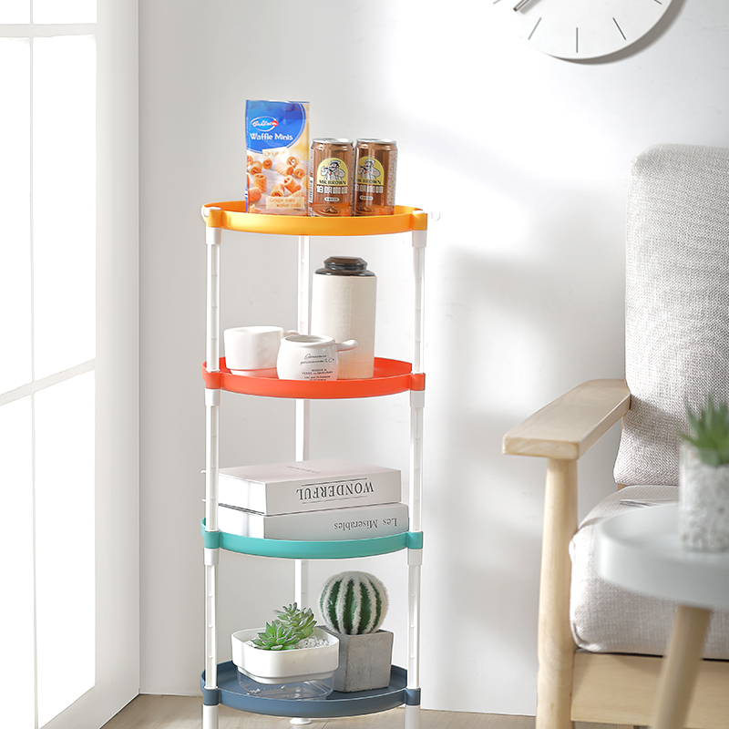 Kitchen shelves, floor-standing multi-layer vegetable baskets, toy and snack storage racks, fruit and vegetable storage racks, kitchenware Specification drawing