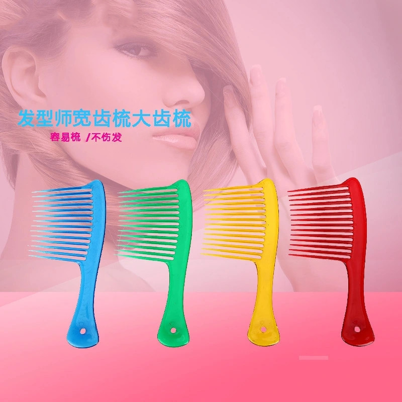 Large knife comb Long tooth comb wash hair comb long hair comb large color comb hair tools