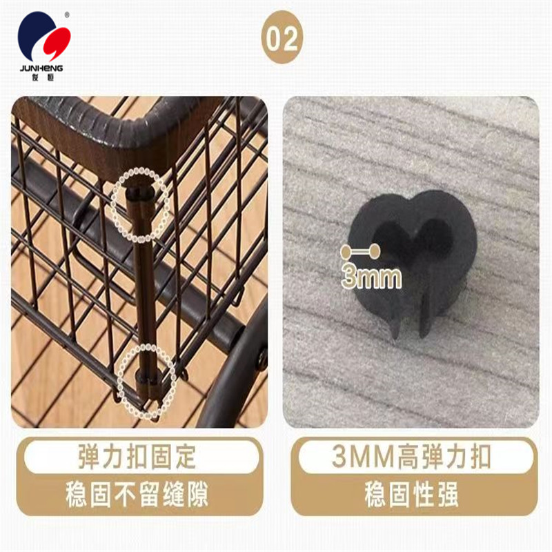 轻奢衣架落地式商场衣帽架大网篮收纳衣物架移动室内晾晒折叠衣架详情9
