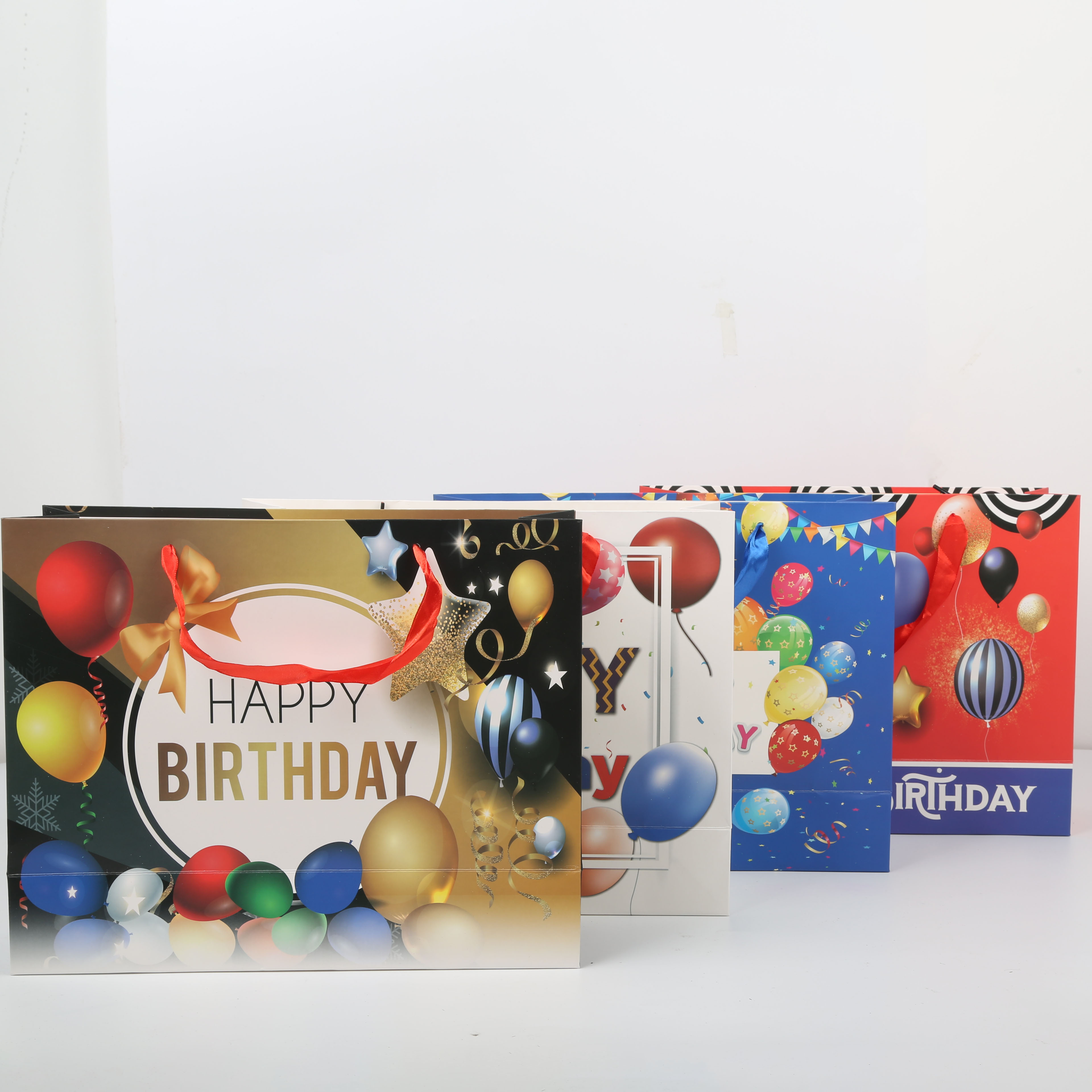 Birthday balloon gift bag handbag thumbnail