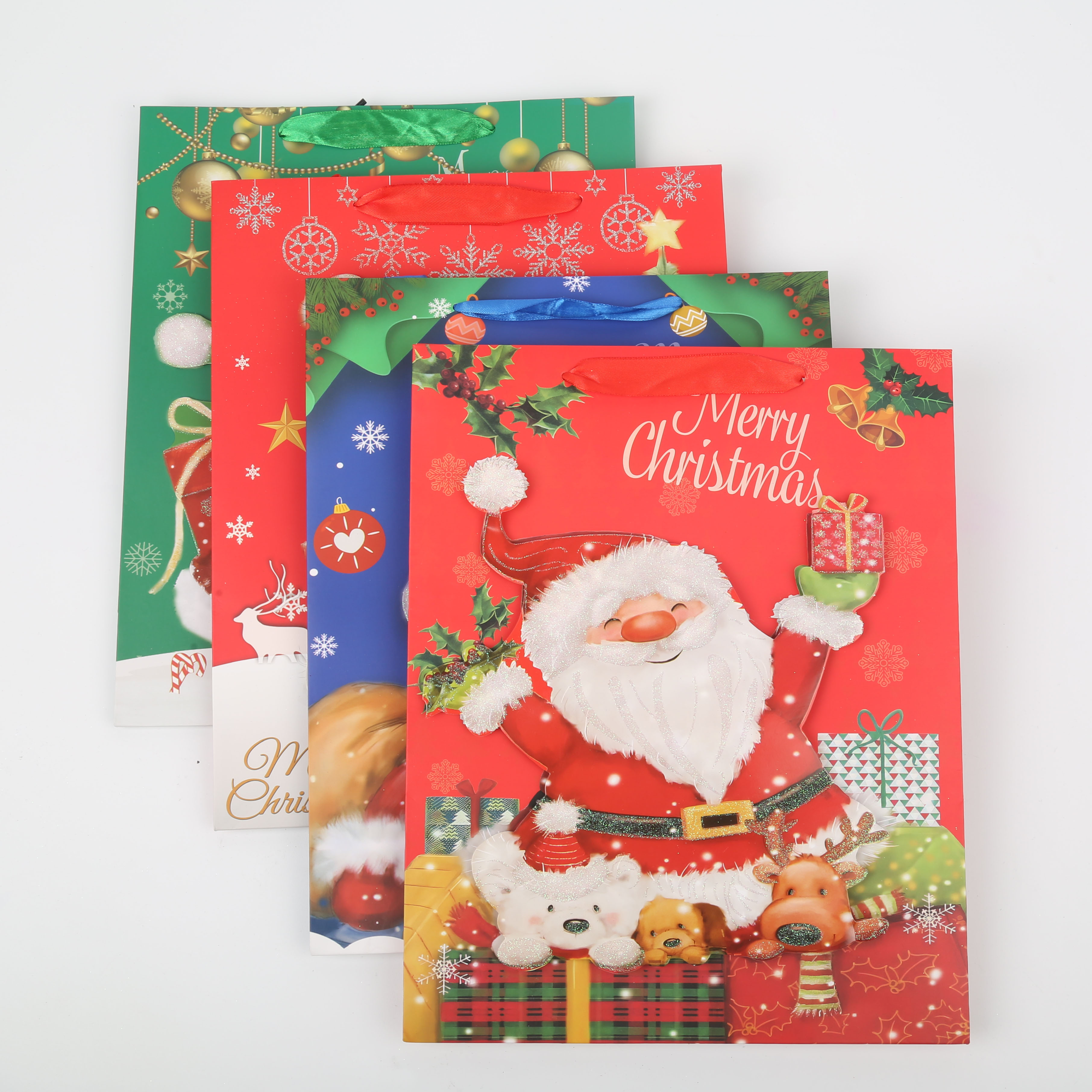 Christmas gift bags paper bags thumbnail