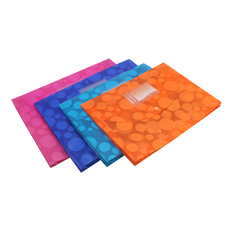 TRANBO C335 A4 size File Bag Envelope PP Folder