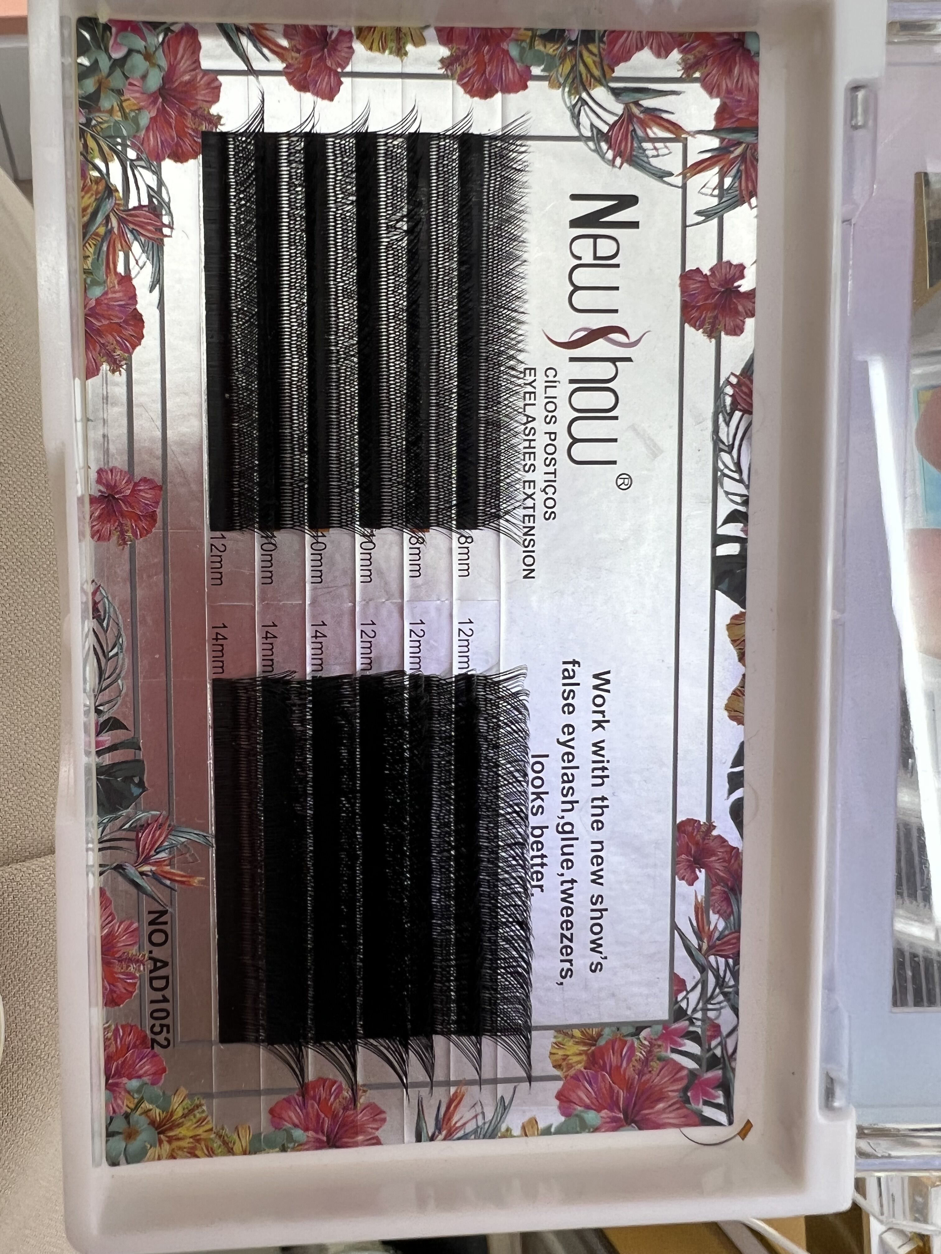 New Show False Eyelashes Ad1052yy Grafted Eyelashes For Professional Beauty Salon Use