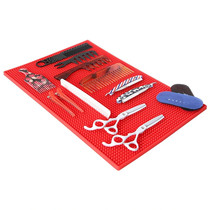 Manufacturers directly supply hair tools storage salon salon hair tools silicone placement pad