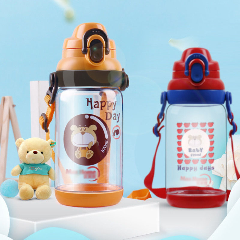 570 ml cartoon plastic kettle HC-5223 plastic water cup details Picture