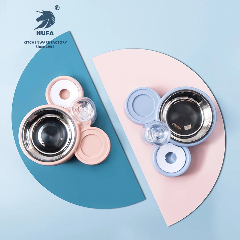 Pet basin Dog basin cat basin pet basin pet bowl Stainless steel pet basin new pet cat double bowl automatic pet feeder water fountain cat bowl dog bowl cat bowl cat supplies