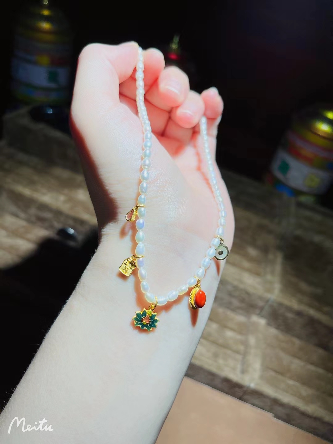 天然随形珍珠项链 手链