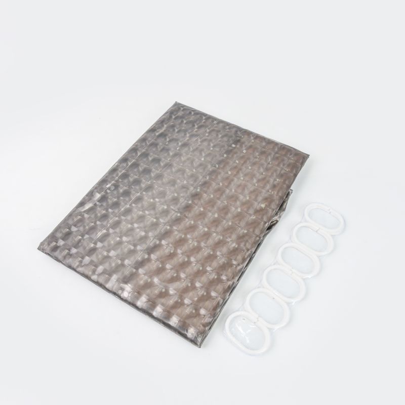 Bathroom Waterproof Mildew Resistant 3D Cat Eye Shower Curtain With Hooks Application Scenario